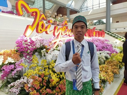 Anh Zac Ky, đoàn đại biểu An Giang