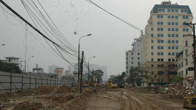 Khu vực nhà ở, xây dựng cho thuê của các tướng lĩnh quân đội. Ảnh: sỹ lực