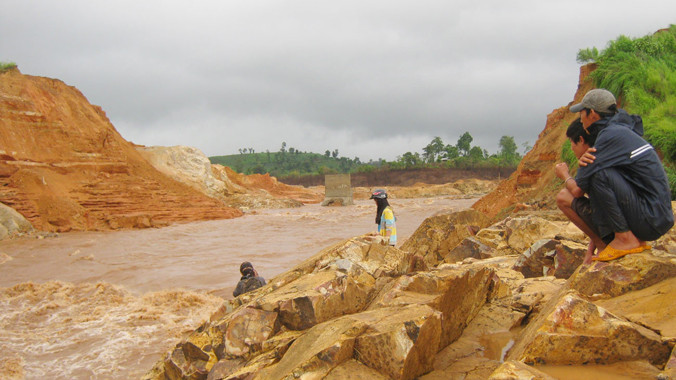 Thủy điện Ia Kriel 2 đã vỡ đập 2 lần 