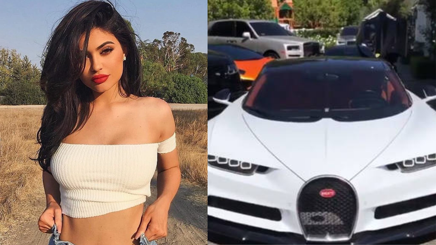 Nữ tỷ phú Kylie Jenner khoe dáng nuột nà bên siêu xe đắt nhất trong bộ sưu tập