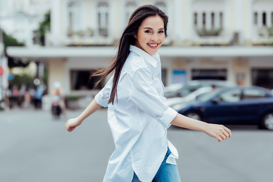 Hiền Thục khoe cơ bụng săn chắc, chia sẻ bí quyết giữ dáng,đẹp da