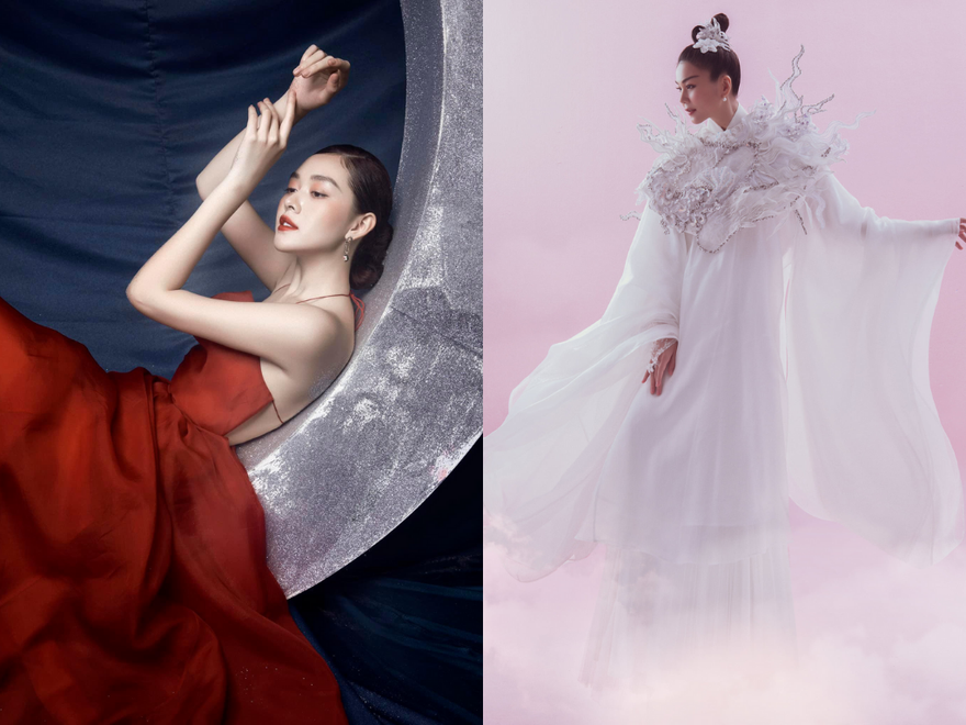 Dàn mỹ nhân Việt hóa chị Hằng Nga đẹp nao lòng