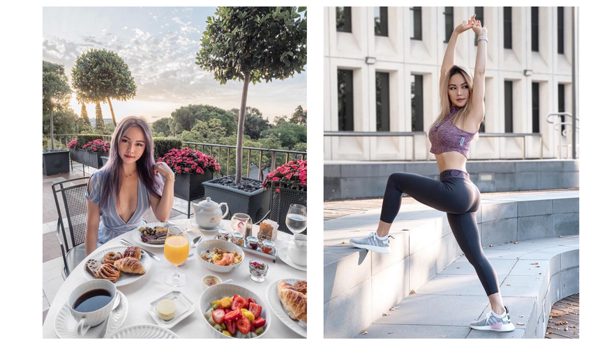 Ngất ngây với nhan sắc của huấn luyện viên - hotgirl Chloe Ting