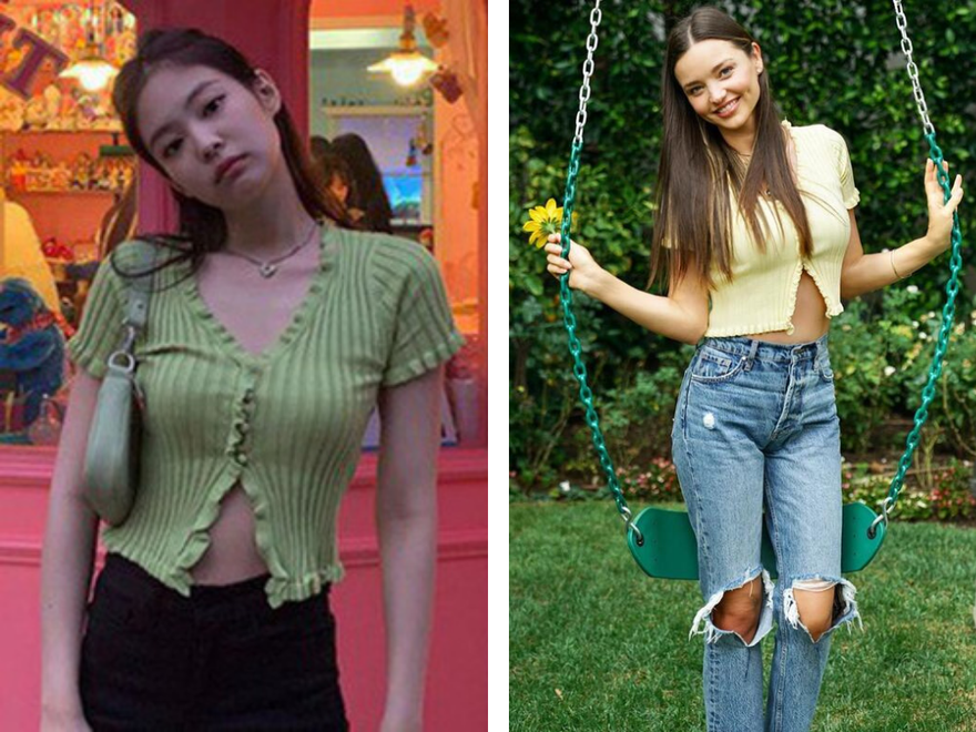 Miranda Kerr đẹp hút hồn trong chiếc croptop 'cộp mác' Jennie (BLACKPINK)