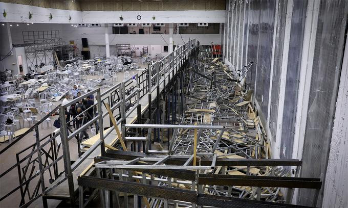 Israel: Khán đài hàng trăm người trong giáo đường đổ sập 