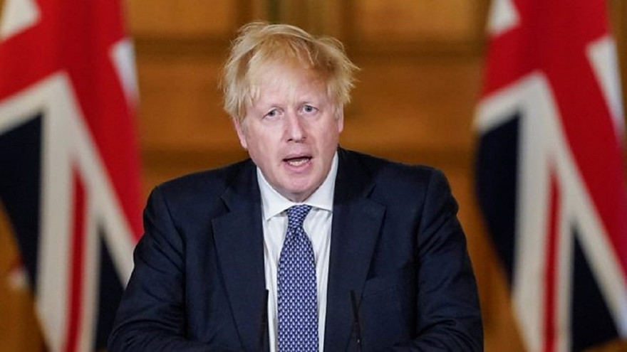 Thủ tướng Anh Boris Johnson, Ảnh: FBC News.