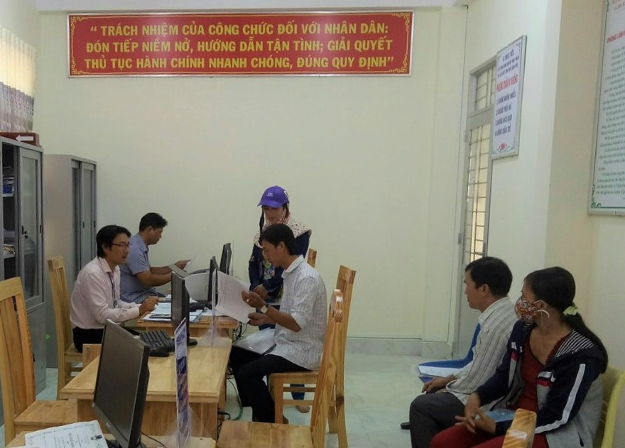 Bộ phận một cửa UBND thị trấn U Minh (huyện U Minh)