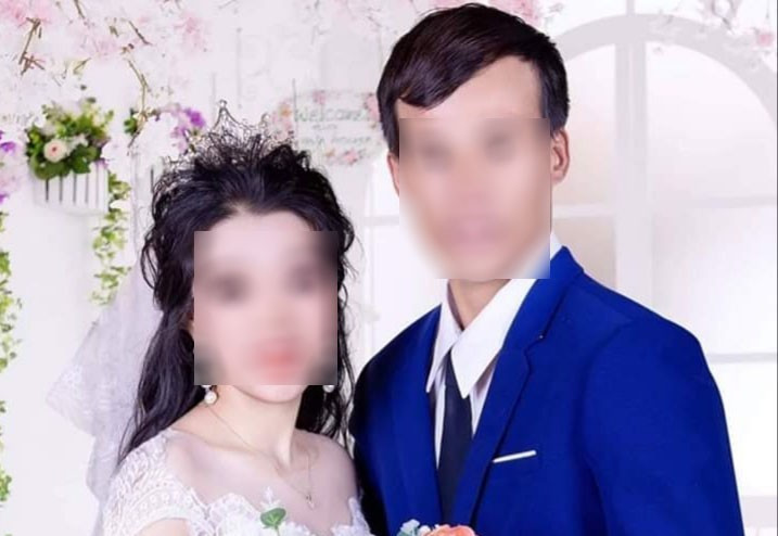 Cô dâu chú rể trong ngày cưới