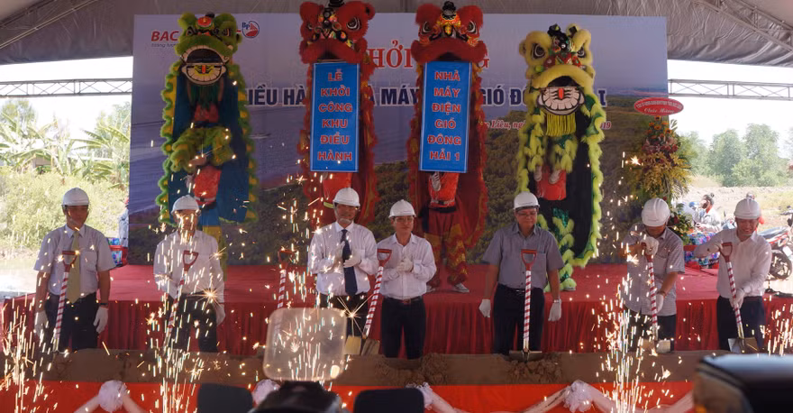 Gần 130 tỷ đồng xây dựng Khu điều hành Nhà máy điện gió Đông Hải 1