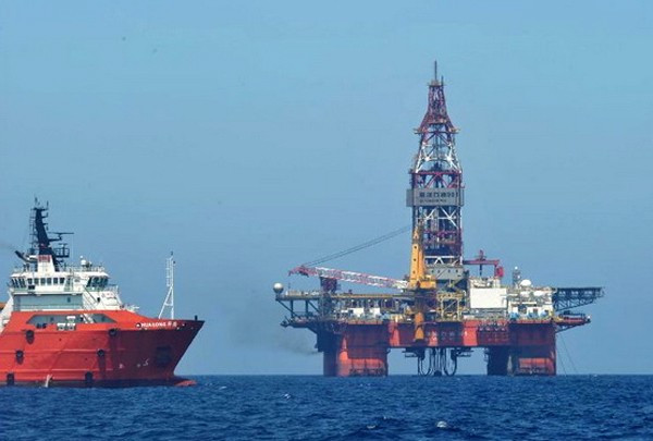 Giàn khoan Trung Quốc dịch chuyển khoảng 4 hải lý/giờ