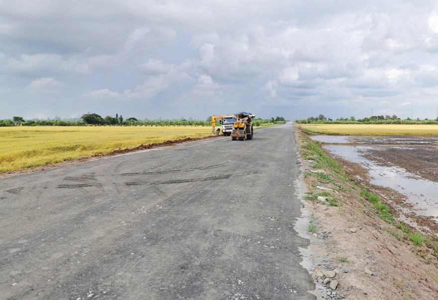 Dự án Đường tỉnh 922 tại Cần Thơ.
