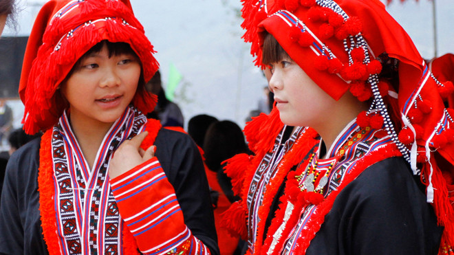 Làng TNLN biên giới Lùng Vai gắn với tinh thần xung kích của tuổi trẻ dân tộc thiểu số. ảnh: Xuân Tùng