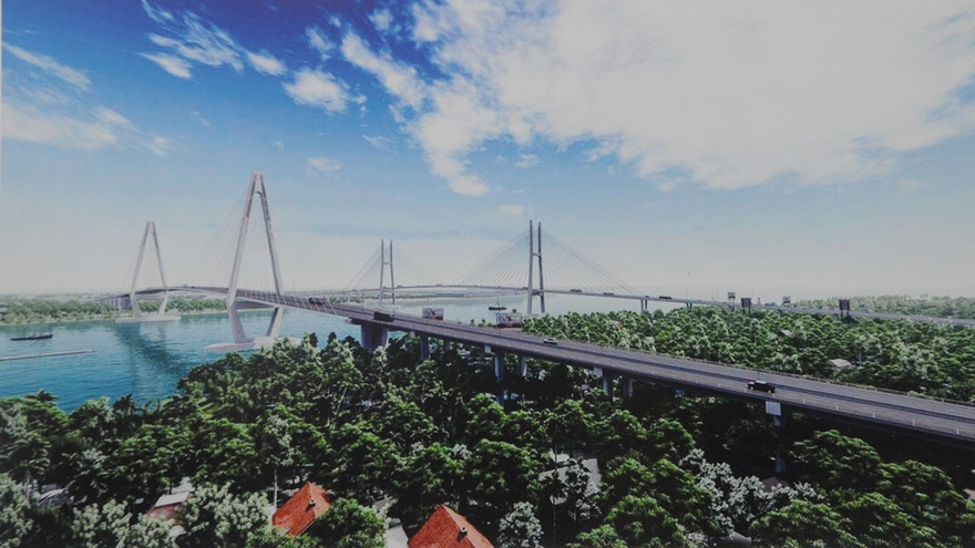 Phối cảnh cầu Mỹ Thuận 2.