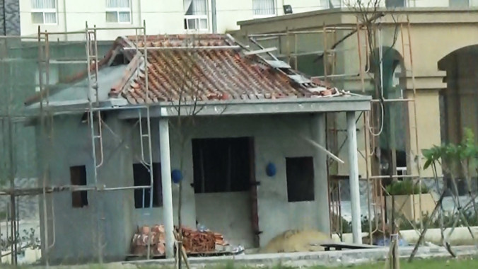 Cty FHS xây dựng miếu thờ tại Khu kinh tế Vũng Áng