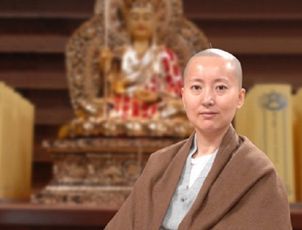  Trần Hiểu Húc - Diệu Chân pháp sư khi còn sống. 