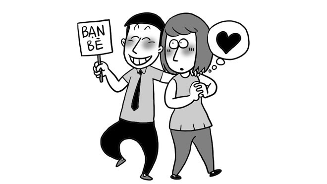 Thân thiết với người yêu như... bạn