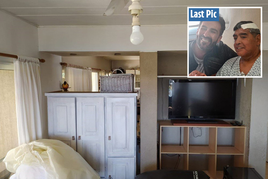 Chỗ ở tạm bợ, không nhà vệ sinh của Maradona những ngày cuối đời 