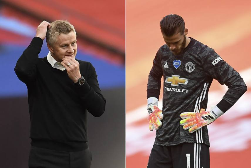 Solskjaer có thể loại De Gea 