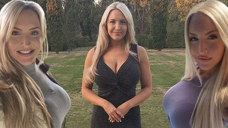 Emma Louise Jones nổi bật với vòng 1 siêu khủng.