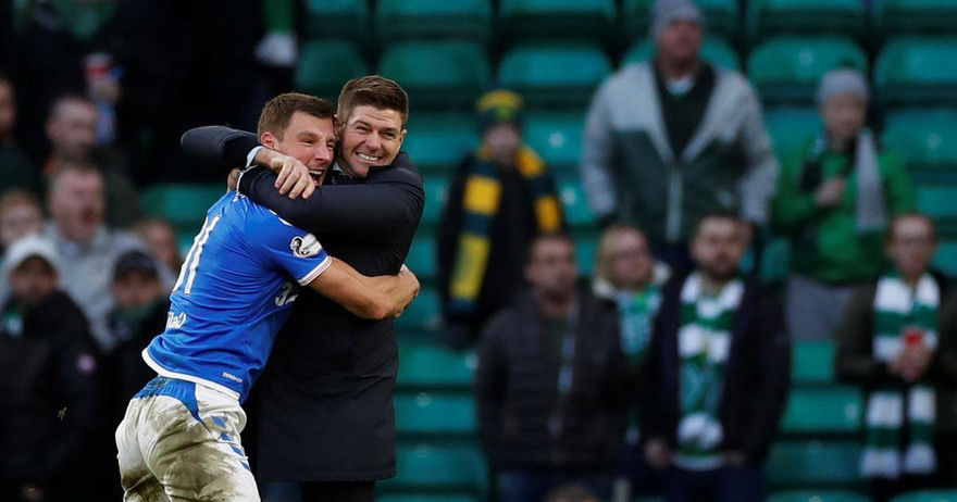 Gerrard đang giúp Rangers bỏ xa Celtic tới... 11 điểm