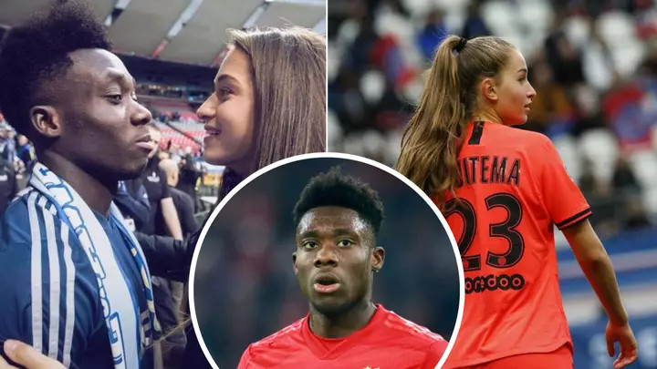 Alphonso Davies và cô bạn gái xinh đẹp đang khoác áo PSG.