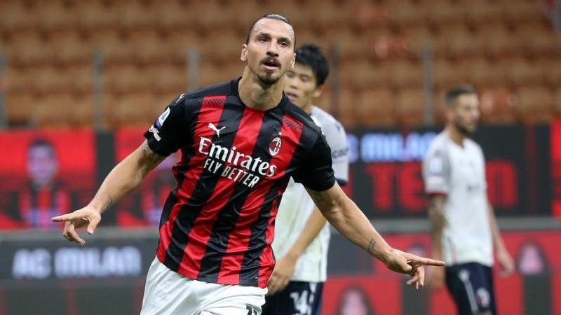 Zlatan Ibrahimovic đang có phong độ rất cao trong màu áo Milan.