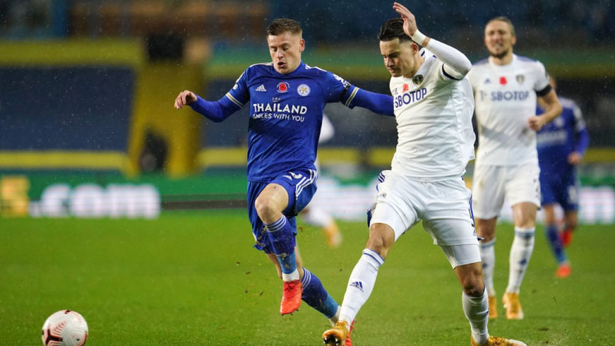 Đè bẹp ‘ngựa ô’ Leeds, Leicester vươn lên vị trí thứ hai 