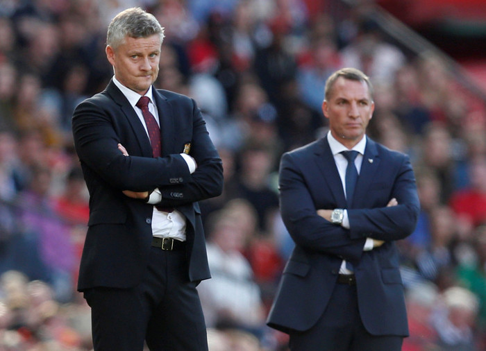 Man Utd và Leicester hiện có cùng số điểm và hiệu số bàn thắng/bại