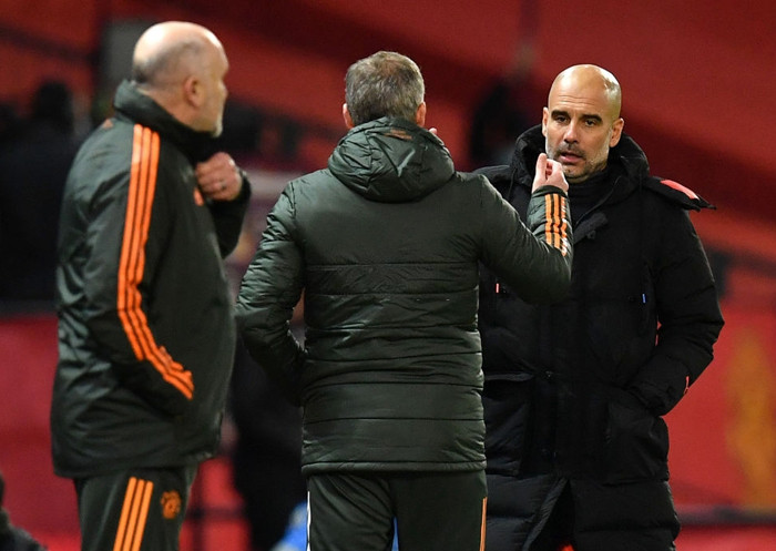 HLV Guardiola hài lòng với 1 điểm ở Old Trafford