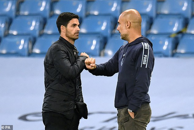 HLV Pep Guardiola tin rằng HLV Mikel Arteta là người tốt nhất cho Arsenal.