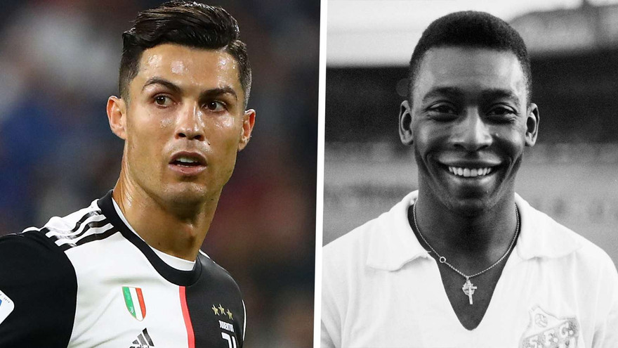 Ronaldo muốn phá kỷ lục của Pele.