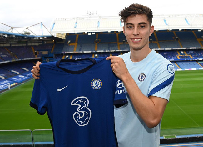Havertz đã hoàn tất thủ tục gia nhập Chelsea