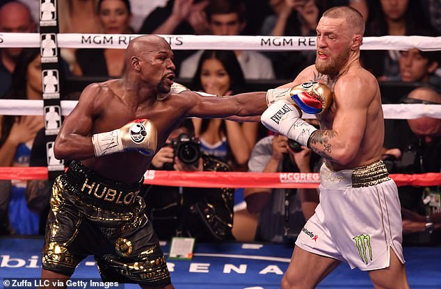 Conor McGregor thất bại trước Floyd Mayweather trong trận đấu cách đây 3 năm.