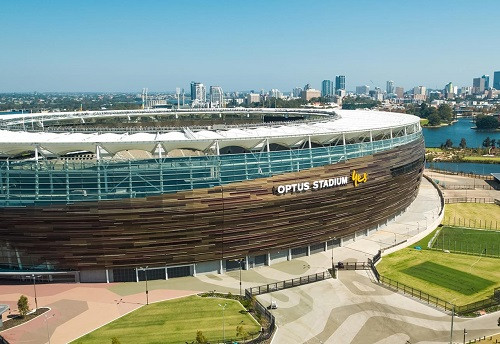 Optus, 1 trong những SVĐ lớn của Perth (Australia).