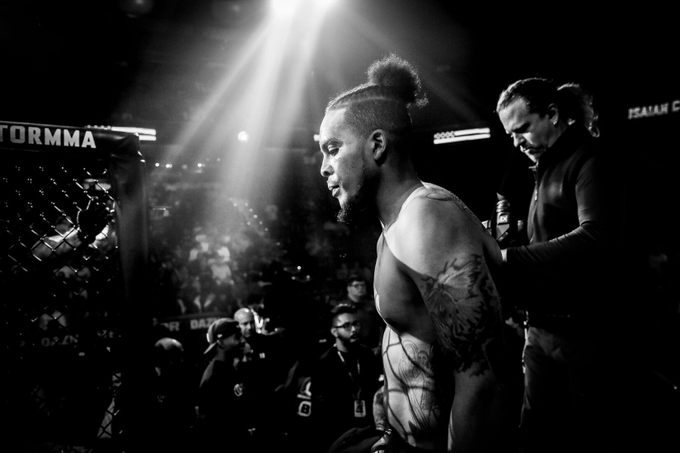 Hình ảnh Bellator thông báo về cái chết của Isaiah Chapman