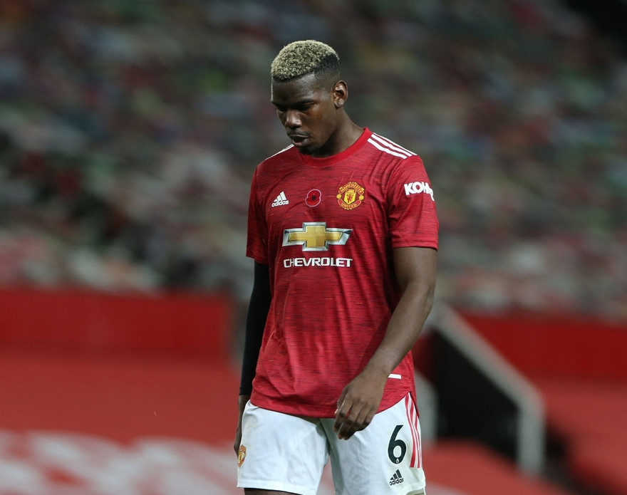 Paul Pogba một lần nữa gây thất vọng ở M.U.