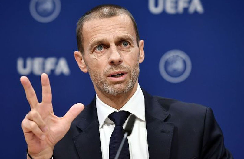 Chủ tịch UEFA, Aleksander Ceferin.
