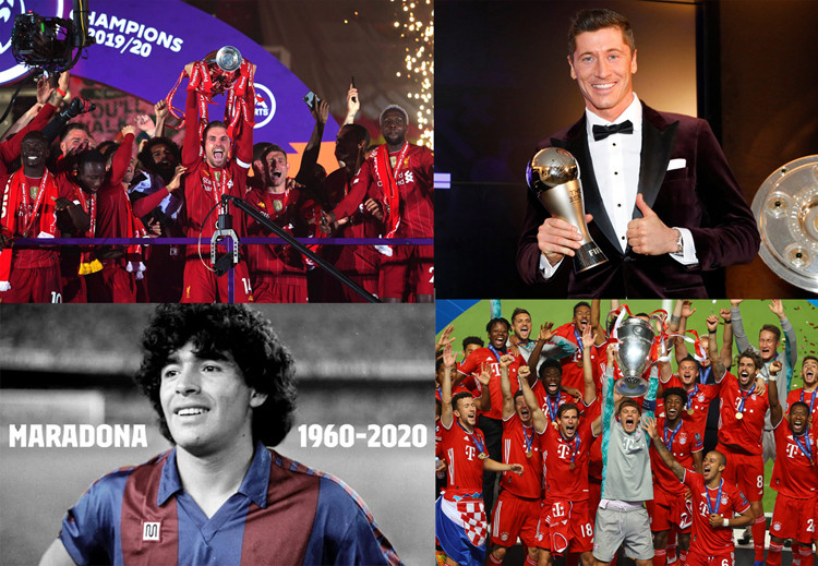 Bóng đá thế giới năm 2020: COVID-19 và điểm nhấn 'ăn ba'