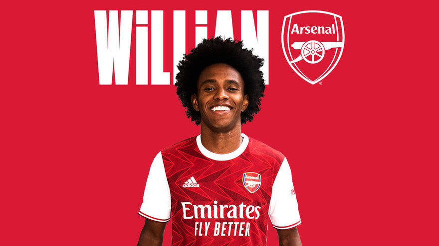 Willian chính thức thuộc về Arsenal.