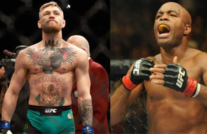 Conor McGregor nhận lời thách đấu của Anderson Silva.