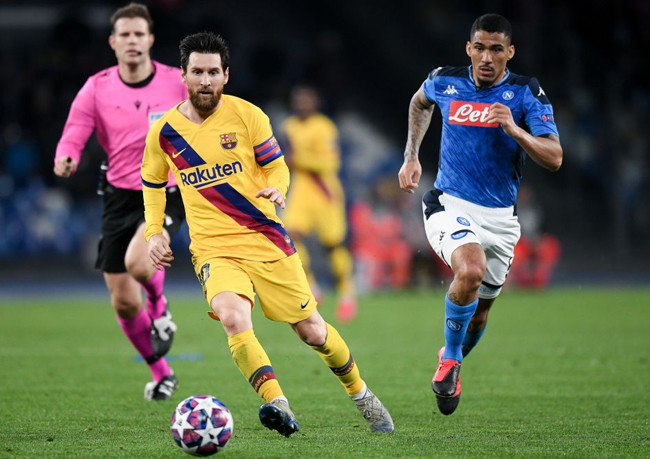 Messi vẫn là hy vọng số 1 của Barca ở Champions League