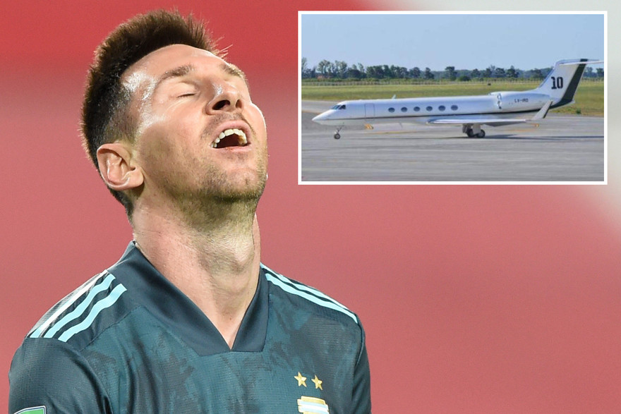 Messi bị 5 cán bộ chặn đầu máy bay đòi tiền thuế