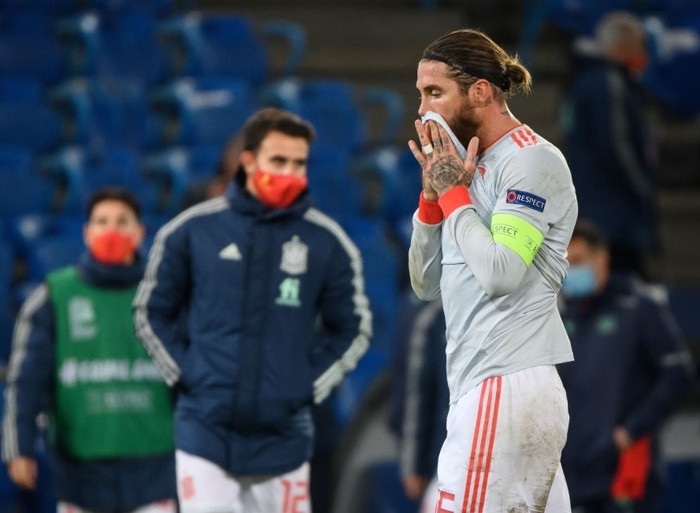 Ramos đã có trận đấu thứ 177 cho tuyển Tây Ban Nha