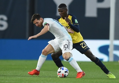 Caicedo theo kèm Messi ở vòng loại World Cup 2022