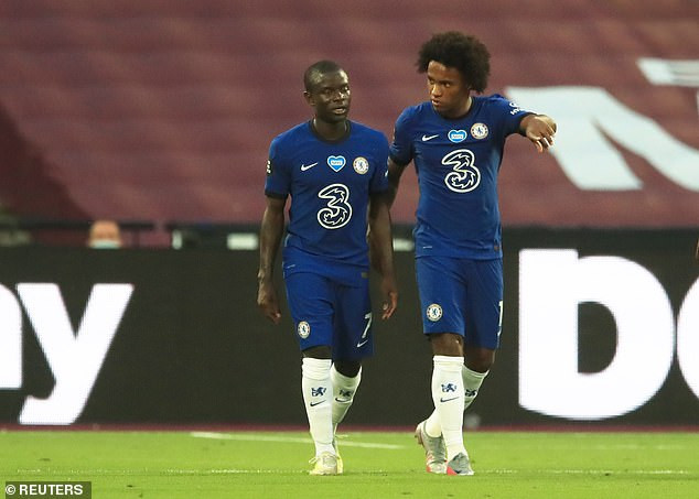 Kante và Willian sẵn sàng tái xuất đấu Arsenal.