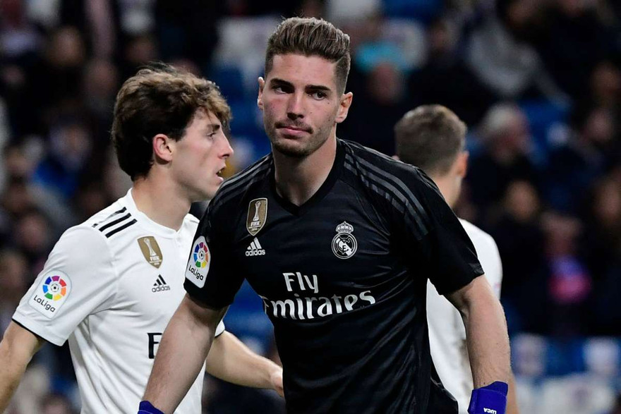 Luca Zidane không còn vị trí tại Real Madrid.