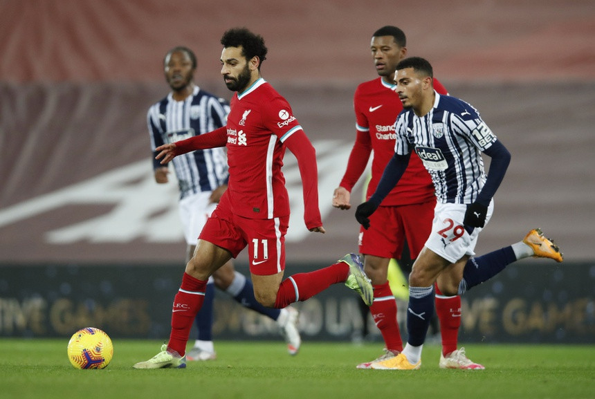 Liverpool nhận tin dữ sau trận hoà tai hại trước West Brom