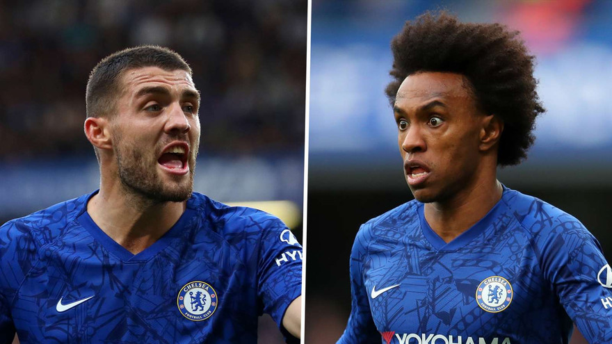 Mateo Kovacic và Willian đều dính chấn thương trước Liverpool.