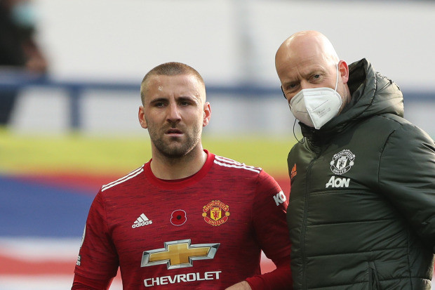 Luke Shaw dính chấn thương gân khoeo 