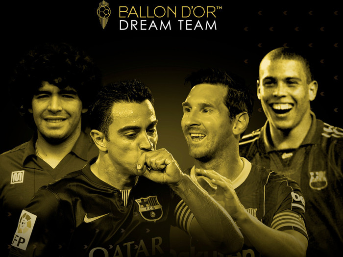 Đội hình vĩ đại nhất lịch sử: Messi, Ronaldo sát cánh bên Maradona